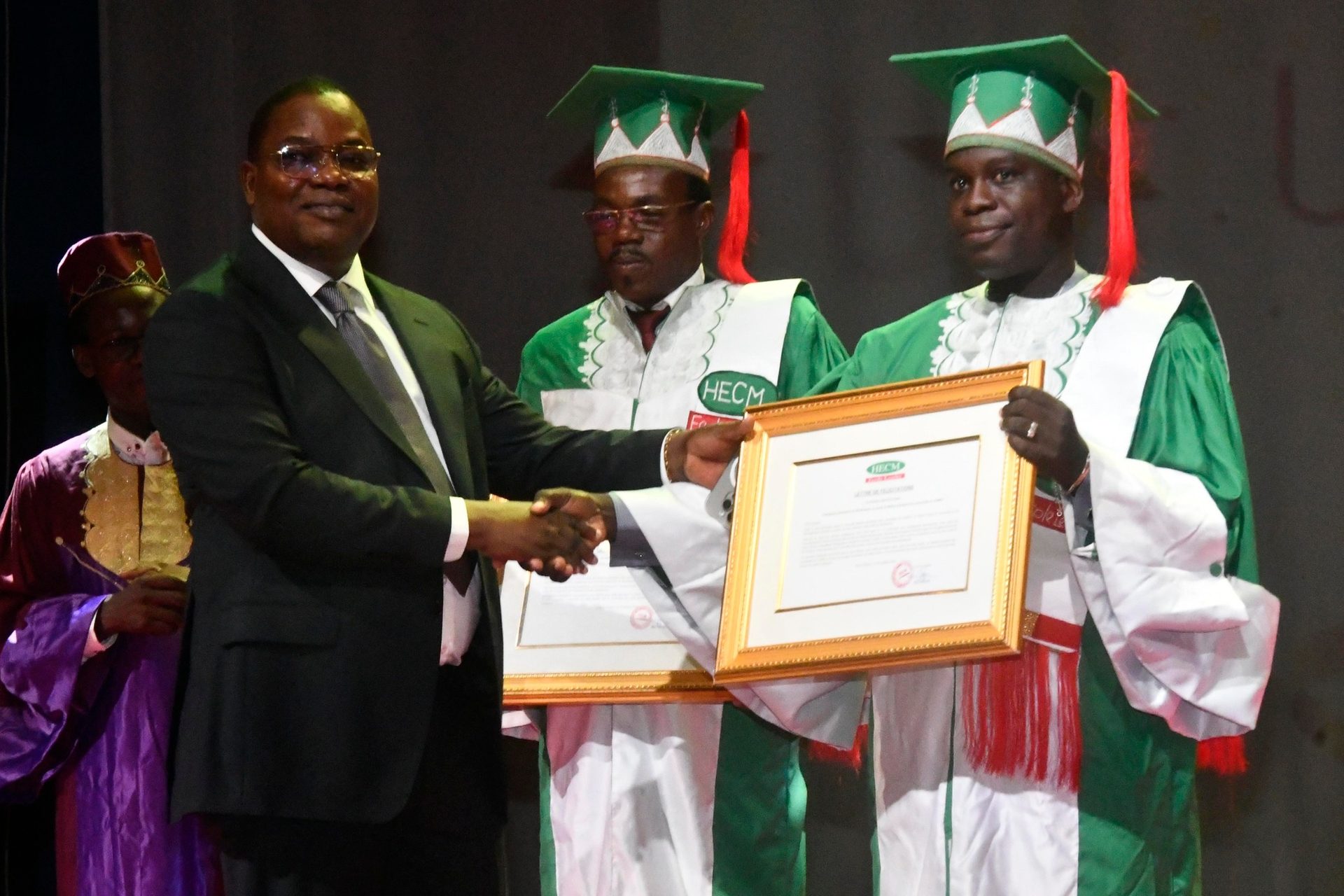 Remise de diplômes